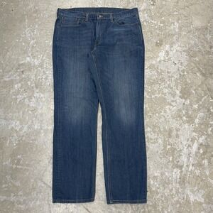 Levis 541 Jeans Mens 36x34 Blue Athletic Fit Stretch Denim Straight Leg Pants‎